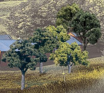 Value Pack Trees - Mixed Green Colors (3/4 #12561