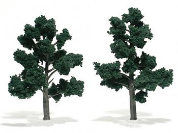 Ready Made Trees - Dark Green (2 pcs - 5 #12589