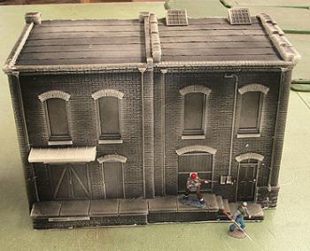 Two Story Warehouse--15 in. Long x 10.5 in. High x 7 in. Deep #12662