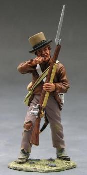 Image of John Forsyth of New York Loading Rifle--single figure--RETIRED--LAST ONE!!