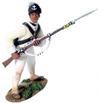 American Rhode Island Light Infantry At-the-Ready--single figure--RETIRED--LAST ONE!! #12804