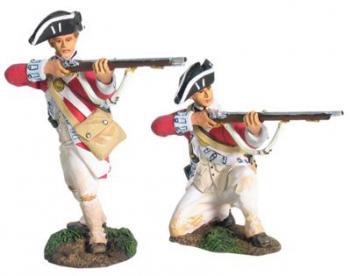 British 17th Regiment of Foot Firing Line Set #1--two figures--RETIRED--LAST ONE! British 17th Regiment of Foot Firing Line Set #1--two figures--RETIRED--LAST ONE! #12811