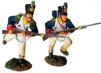 French Line Infantry Chasseurs Assault Set #2--two figures--RETIRED--LAST ONE!! French Line Infantry Chasseurs Assault Set #2--two figures--RETIRED--LAST ONE!! #12822