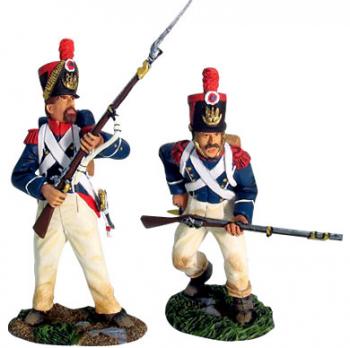 French Light Infantry Grenadiers Assault Set #1--two figures--RETIRED--LAST ONE!! French Light Infantry Grenadiers Assault Set #1--two figures--RETIRED--LAST ONE!! #12823