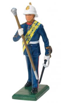 Royal Marine Drum Major--single figure--RETIRED. Royal Marine Drum Major--single figure--RETIRED. #12871