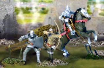 British Knights 100 Year War Set #1--3 knights plus accessories--RETIRED. - ONE AVAILABLE!  British Knights 100 Year War Set #1--3 knights plus accessories--RETIRED. - ONE AVAILABLE!  #12919