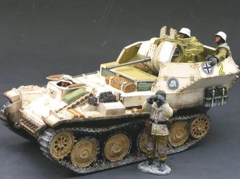 Winter Gepard Flakpanzer 38(T)--20mm Flak with 4 Crew--RETIRED--LAST ONE!! #12938