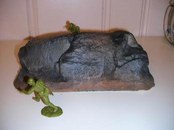 Ambush Rock Formation--10x7x3.5 (Painted)--LAST ONE! #0