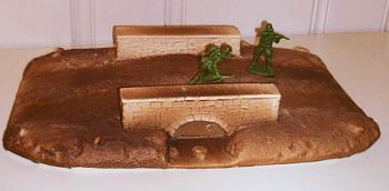 The Approach Bridge/Muddy Road--15x10--AWAITING RESTOCK. #13019