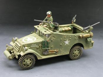 M3A1 White Scout Car & 3 Crew--RETIRED. LAST ONE! #0