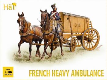 French Heavy Ambulance--3 ambulances with 3 Figs & 6 Horses) #0
