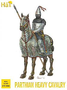 Parthian Heavy Cavalry--15 mounted and 3 foot troops #13200