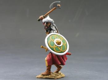 Saracen Attacking with Axe--single figure--RETIRED. - LAST ONE!  #13265