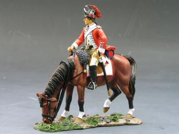 British Cavalry Officer on Standing Horse - - ONE AVAILABLE!  #13332