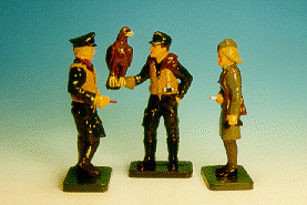 Luftwaffe pilot with eagle, pilot and Blizmochen (glossy)--three figures--RETIRED--LAST ONE!! Luftwaffe pilot with eagle, pilot and Blizmochen (glossy)--three figures--RETIRED--LAST ONE!! #13363