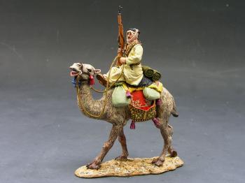 Vichy French Arab Camel Corps on Guard (Mounted)--single mounted figure--RETIRED.  -ONE AVAILABLE!  #13465