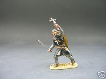 Foot Knight with Sword & Crucifix (Special Edition)--single figure--RETIRED--LAST ONE!! #13472
