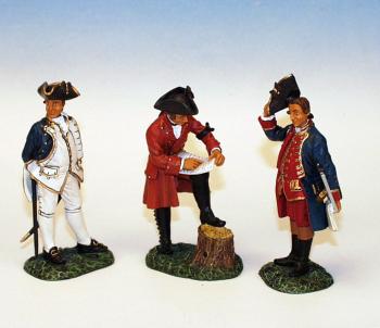 British General James Wolfe with 2 senior officers--three figures--RETIRED--LAST ONE!! British General James Wolfe with 2 senior officers--three figures--RETIRED--LAST ONE!! #13569