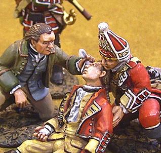 The Death of British General Wolfe--four figures--RETIRED--LAST ONE!! #2 The Death of British General Wolfe--four figures--RETIRED--LAST ONE!! #2