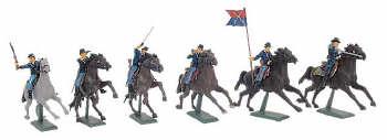 Union Civil War Mounted 9 in 6 poses (loose) - LAST ONE!  #14061
