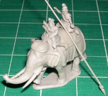 Macedonian Elephants - makes 2 Elephants w/Crew #14065