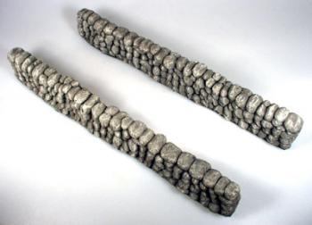 Cobblestone Walls (2) 11.5 in. x 3/4W in. x 1 3/4H in. Cobblestone Walls (2) 11.5 in. x 3/4W in. x 1 3/4H in. #14314