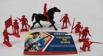 AWI British Infantry (25 pcs - red) AWI British Infantry (25 pcs - red) #14321