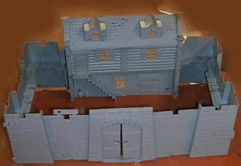 Early American Stone Fort (gray)--RETIRED**. - LAST EIGHT!  #14322
