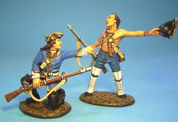 Death of French Captian Beaujeu--two figures--RETIRED--LAST ONE!! Death of French Captian Beaujeu--two figures--RETIRED--LAST ONE!! #14328