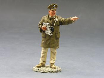British Major David Sterling Standing Pointing--single figure--RETIRED. - ONE AVAILABLE!  #14526
