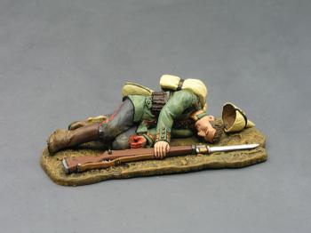 Dead German, 13th Bavarian Rifles--single figure--RETIRED--LAST ONE!! #14670