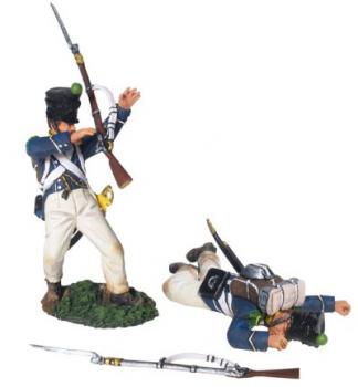 Image of French Light Infantry Voltigeurs Wounded and Dead Set #1--two figures--RETIRED--LAST ONE!! Image of French Light Infantry Voltigeurs Wounded and Dead Set #1--two figures--RETIRED--LAST ONE!!