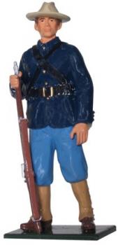 Image of Private, U.S. Regular Army, 1898-1902--single figure--RETIRED--LAST ONE!!