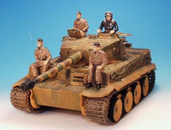 German Army '44 Tiger tank crew, 4 figures--RETIRED--LAST ONE!! German Army '44 Tiger tank crew, 4 figures--RETIRED--LAST ONE!! #1676