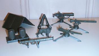 Army Training Center Accessories - 25 pieces - Olive drab #14836