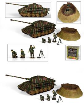 Assault on Bastogne Playset (Tiger II, Germans)--RETIRED. - LAST ONE! #14934