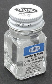 Enamel Thinner & Brush Cleaner--1/4 oz. bottle #15116