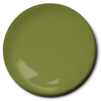 Flat Green Enamel Paint--1/4 oz. bottle #15124