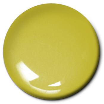 Lime Gold Metallic/Gold Metal Flake Enamel Paint--1/4 oz. bottle #15143