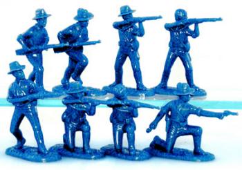 USMC, China 1900--20 in 8 Poses, Blue SP #15248
