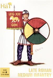 Late Roman Medium Infantry--48 in 12 poses #15284