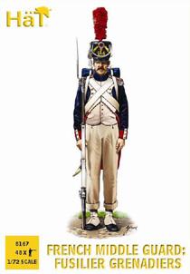 French Middle Guard Fus. Grenadiers 1805-1812 - 48 in 12 poses French Middle Guard Fus. Grenadiers 1805-1812 - 48 in 12 poses #15289