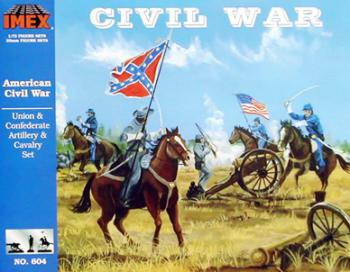 Union & Confederate Artillery/Cavalry Set #1702