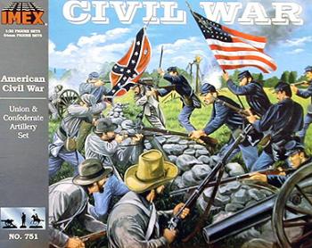 Union/Confederate Artillery Set #1713