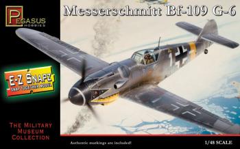 WWII German Messerschmitt Bf-109 G-6--1:48th scale unassembled E-Z Snapz model plane--AWAITING RESTOCK. WWII German Messerschmitt Bf-109 G-6--1:48th scale unassembled E-Z Snapz model plane--AWAITING RESTOCK. #15458