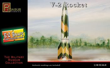 WWII German V-2 Rocket--1:48th scale unassembled E-Z Snapz model rocket WWII German V-2 Rocket--1:48th scale unassembled E-Z Snapz model rocket #15460