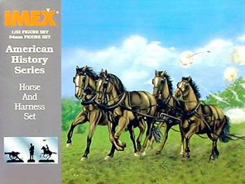 Black Horse/Harness Set Black Horse/Harness Set #1721