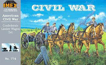 Confederate Limber Wagon Set Confederate Limber Wagon Set #1723