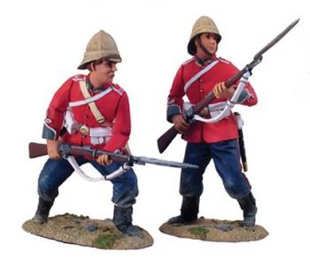 Image of British 24th Foot Defending Set #2--2 figures--RETIRED--LAST ONE!!
