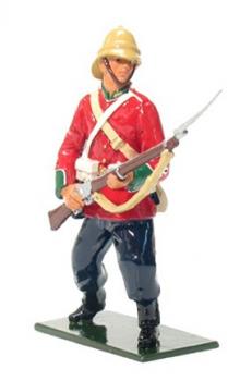Image of British 24th Foot Standing Lunging, Gloss Finish--single figure--RETIRED--LAST ONE!! Image of British 24th Foot Standing Lunging, Gloss Finish--single figure--RETIRED--LAST ONE!!